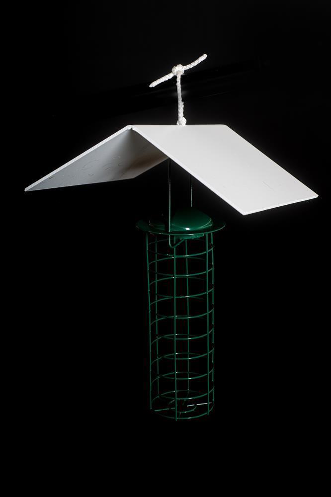 Regenschutzdach für Vogelfutterstellen in zwei Größen