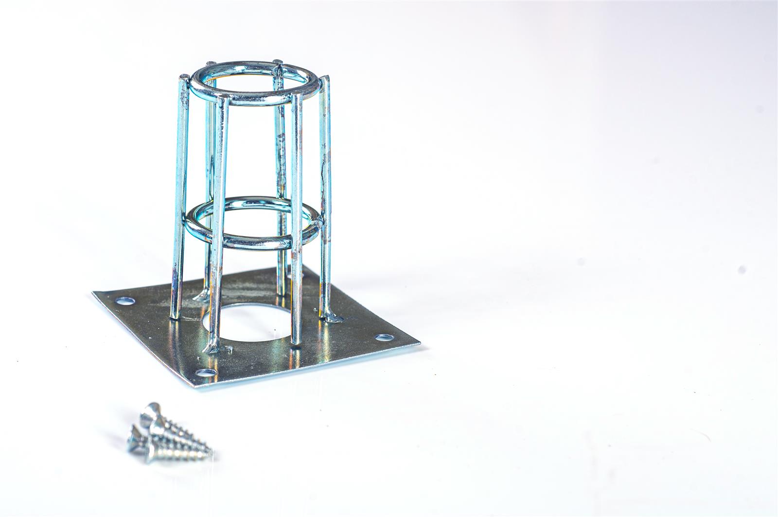 Schutz für Nistkasten-Einflugloch, 28mm Durchmesser, verzinkt